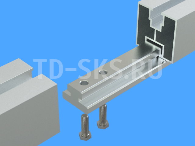 Профиль для солнечных панелей DS-Strong 40 крепление